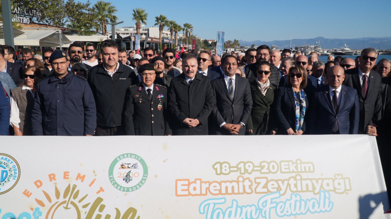 Edremit Zeytinyağı Tadım Festivali başladı