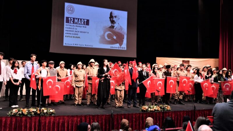 İstiklal Marşı’nın Kabulü’nün 102’nci Yıl Dönümü Kutlandı