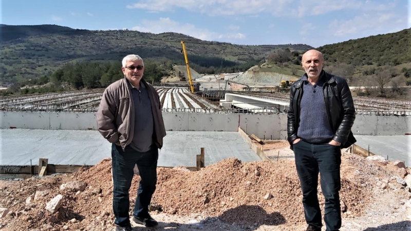 BALIKESİR DURSUNBEY YOLUNUN TEK VİYADÜĞÜ BİTME NAKTASINA GELDİ