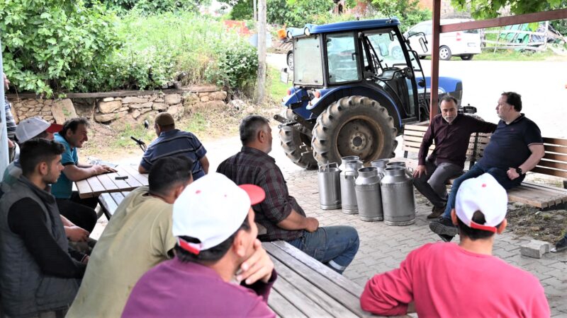 BAŞKAN ORKAN’DAN KIRSAL MAHALLELERE ZİYARET