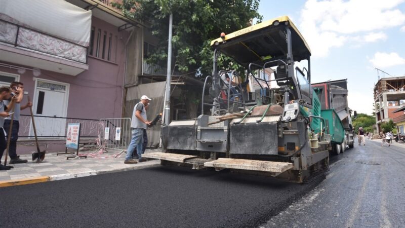 -Büyükşehir, Dursunbey caddelerini konfora kavuşturuyor