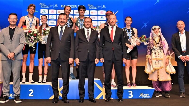 Avrupa Triatlon Şampiyonası Balıkesir’de gerçekleştirildi