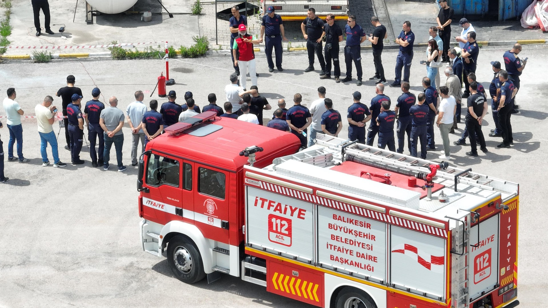 Balıkesir İtfaiyesi her geçen gün kalitesini artırıyor