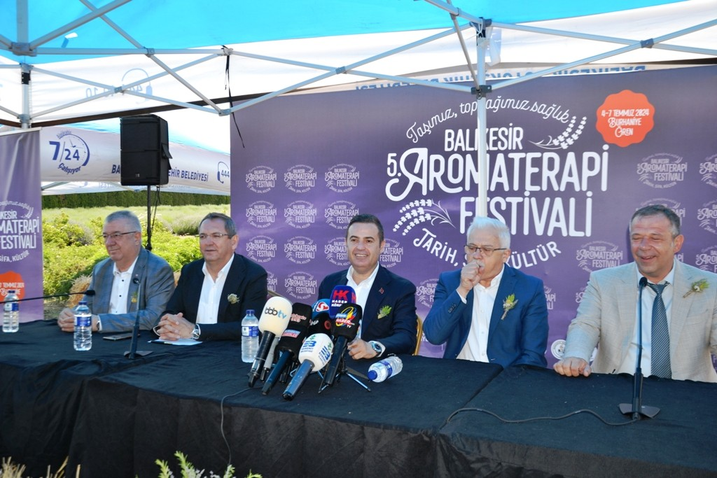 BALIKESİR AROMATERAPİ FESTİVALİ 4 TEMMUZ’DA START ALACAK