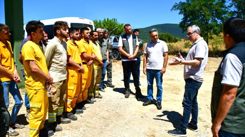 Balıkesir Orman Bölge Müdürlüğü                            Ateş Savaşçılarımıza Teşekkür Ziyareti…