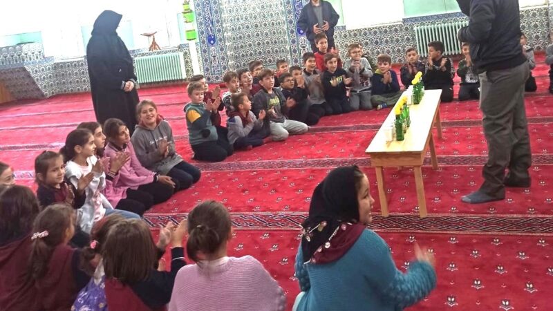 Dursunbey İlçe Müftülüğü Gençlik Merkezi Öğrencileri ile Yeni Camii Buluşması