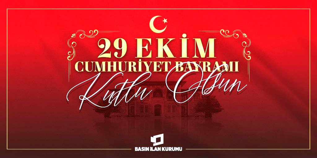 Millî birlik ve beraberliğimizin en büyük güvencesi Cumhuriyetimizin kuruluşunun 101’inci yıl dönümü kutlu olsun