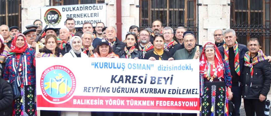 Kuruluş Osman’daki Tarihi Yanlışlık Protesto Edildi:Karesi Türbesi’nde Basın Açıklaması