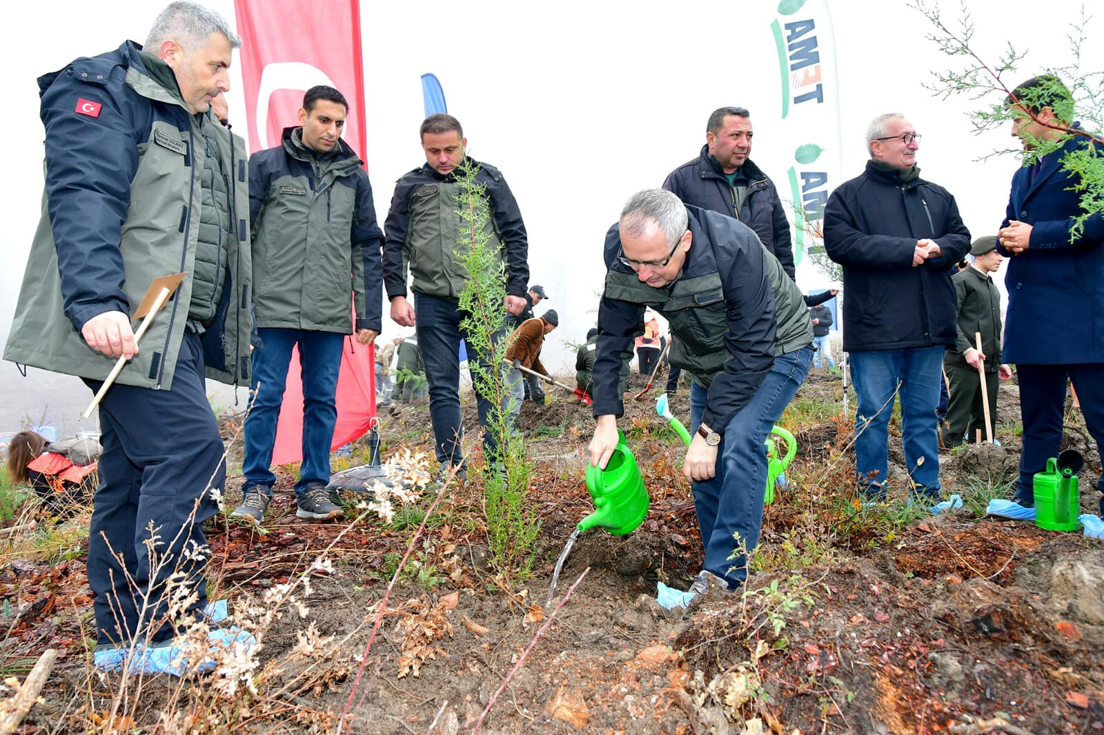 Dursunbey’de 35.000 Fidan Toprakla Buluştu: “Hatıra Ormanı” Törenle Açıldı