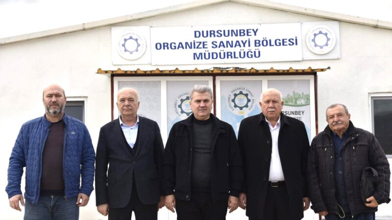 Dr. Mustafa Canbey: Dursunbey OSB’de Üretim ve Yatırımları İnceledi