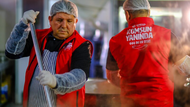 Altıeylül Belediyesi’nden Komşu Sofrası