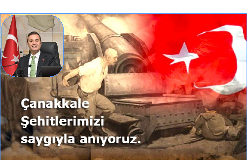 Başkan Akın’dan Çanakkale Zaferi Mesajı“Çanakkale Zaferi ulusal bir varoluş mücadelesidir”